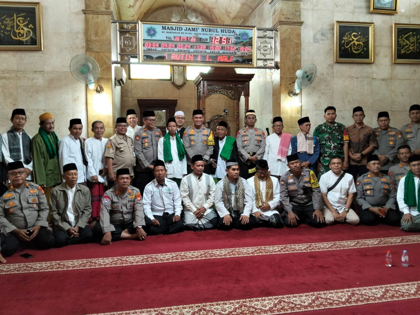 Jumat Curhat Kapolres metro Depok