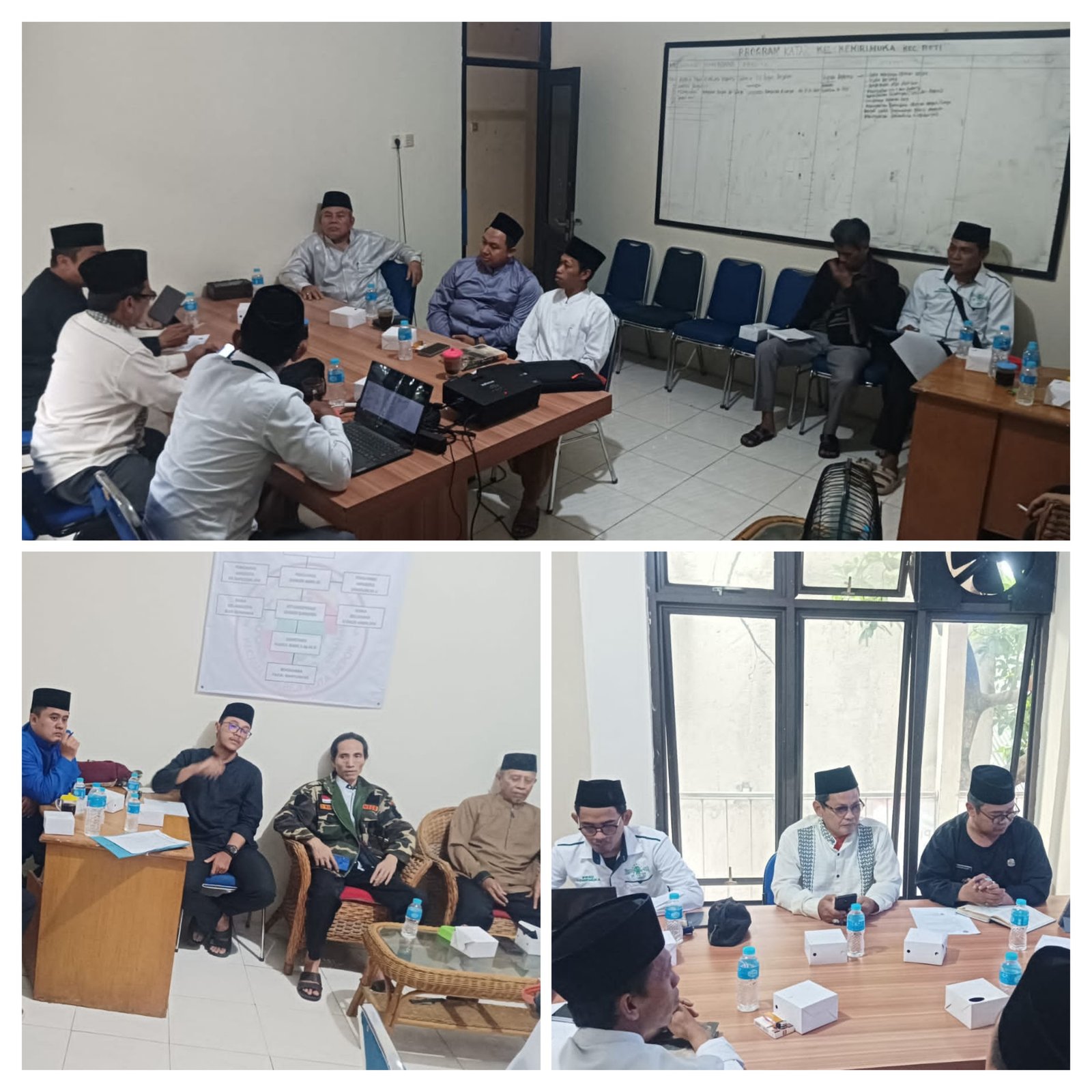 Rapat Koordinasi PRNU Kemirimuka, MUI Kemirimuka serta Kelurahan Kemirimuka