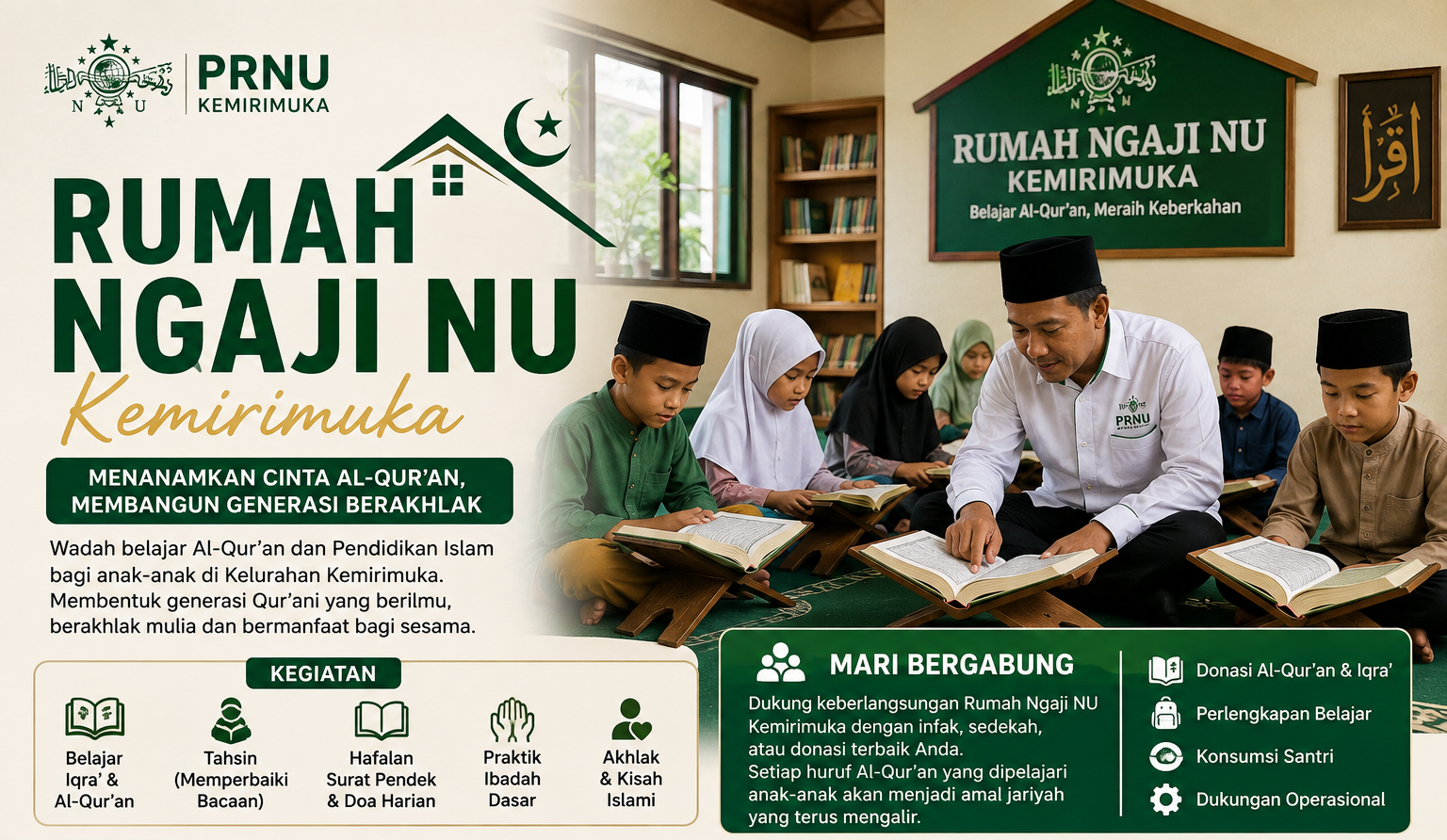 Rumah Ngaji NU Kemirimuka